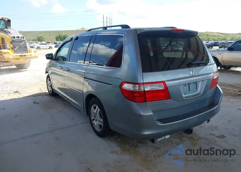 2007 Honda Odyssey Ex-L from USA, damaged, VIN 5FNRL38657B116038